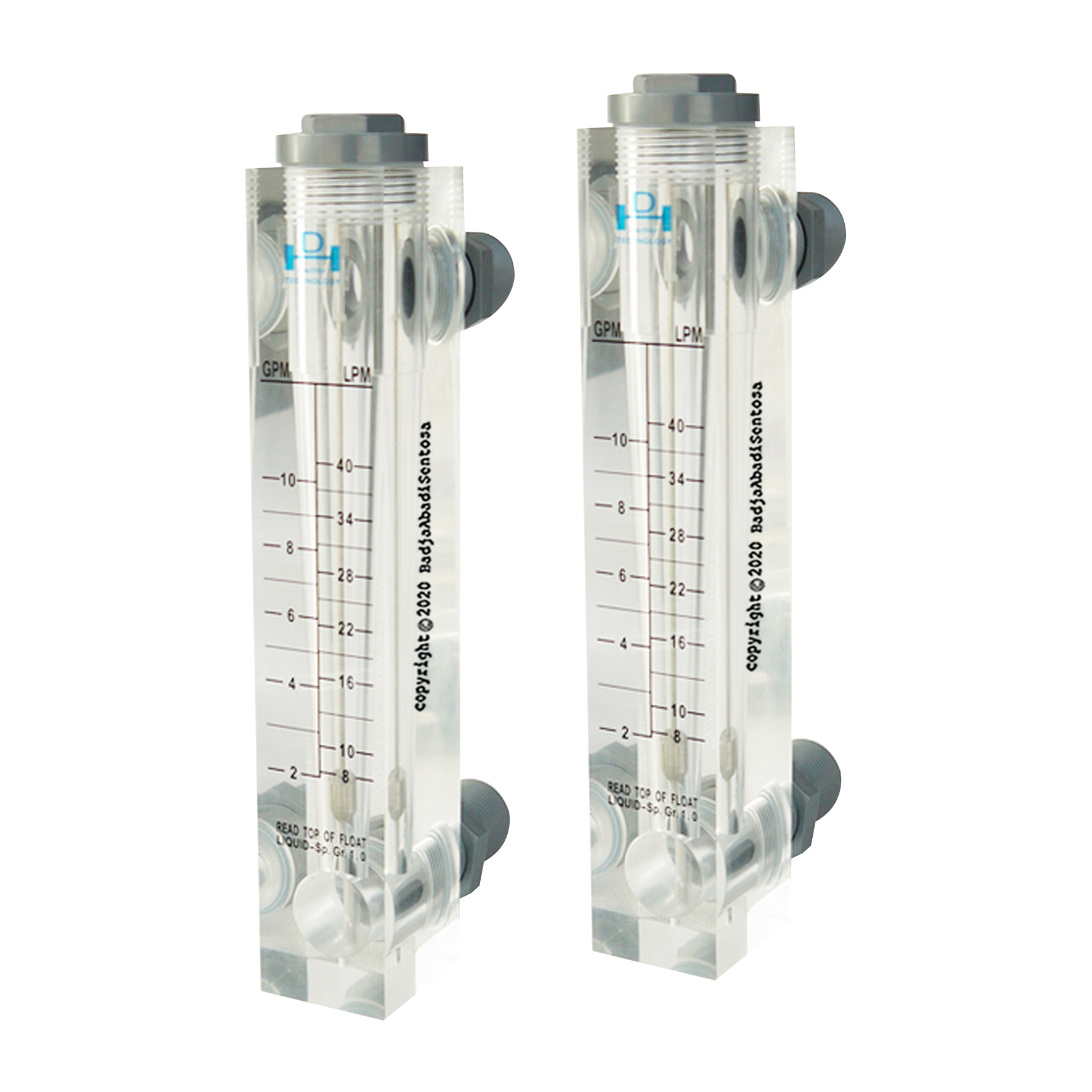 Fast Flo - Rotameter - Acrylic Tube Rotameter